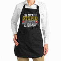 You Can't Fix Stupid But The Hats Sure Make It Easy To Identify Funny Apron