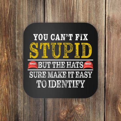 You Can't Fix Stupid But The Hats Sure Make It Easy To Identify Funny Coaster