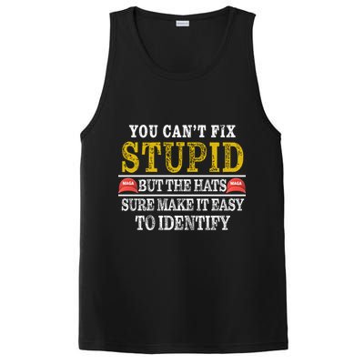 You Can't Fix Stupid But The Hats Sure Make It Easy To Identify Funny PosiCharge Competitor Tank