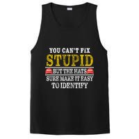 You Can't Fix Stupid But The Hats Sure Make It Easy To Identify Funny PosiCharge Competitor Tank