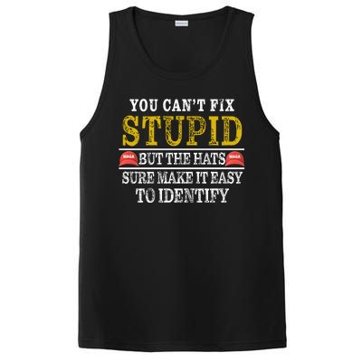 You Can't Fix Stupid But The Hats Sure Make It Easy To Identify Funny PosiCharge Competitor Tank