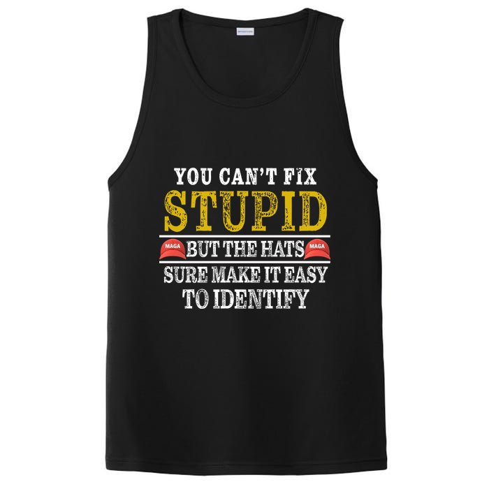 You Can't Fix Stupid But The Hats Sure Make It Easy To Identify Funny PosiCharge Competitor Tank