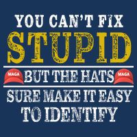 You Can't Fix Stupid But The Hats Sure Make It Easy To Identify Funny Infant Baby Jersey Bodysuit