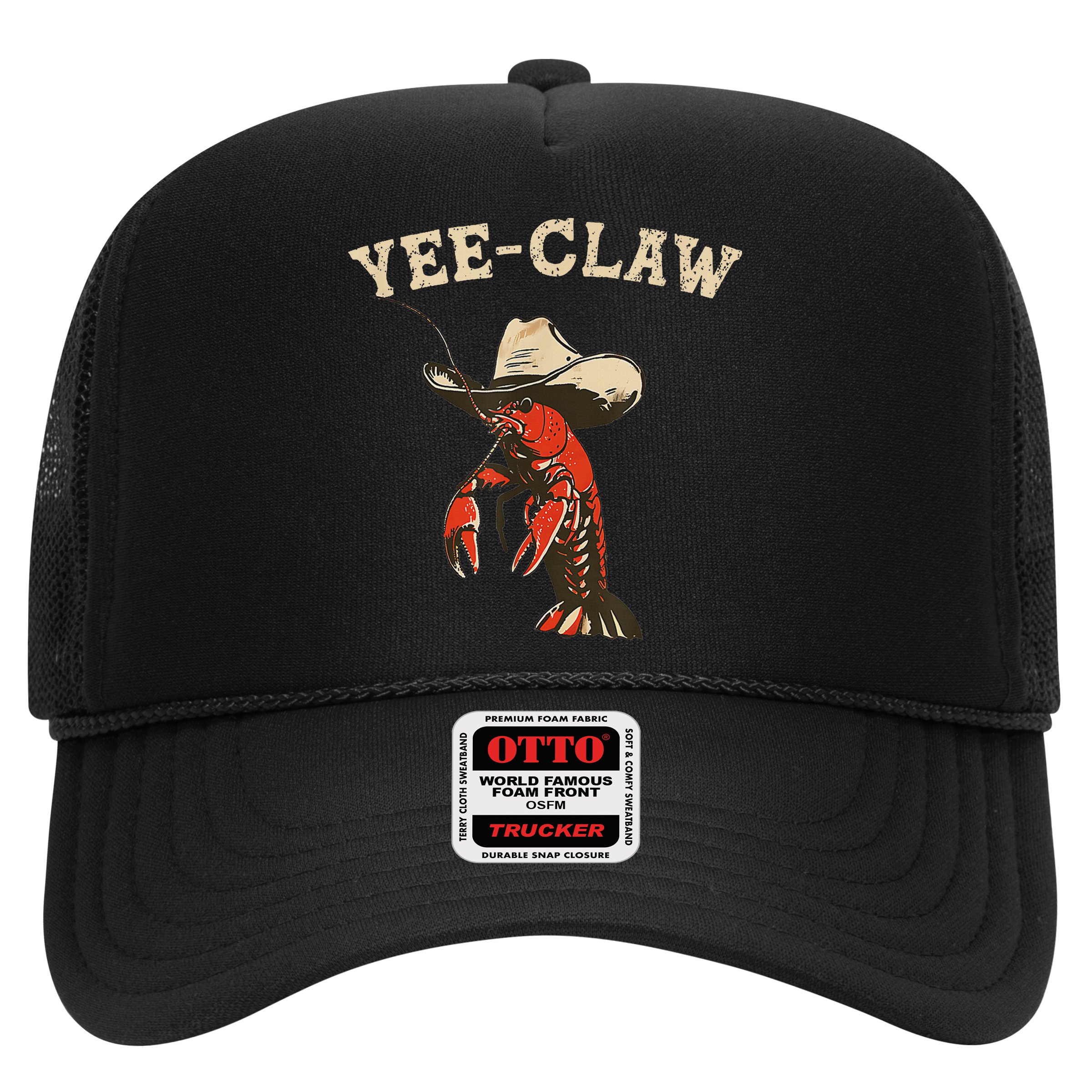 Yee Claw! Funny Crawfish Cajun Seafood Festival Hat