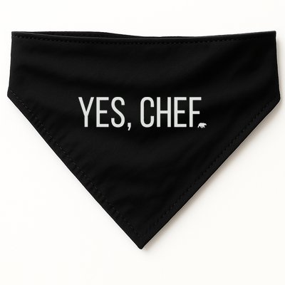 Yes Chef Foodie Carmy The Bear USA-Made Doggie Bandana