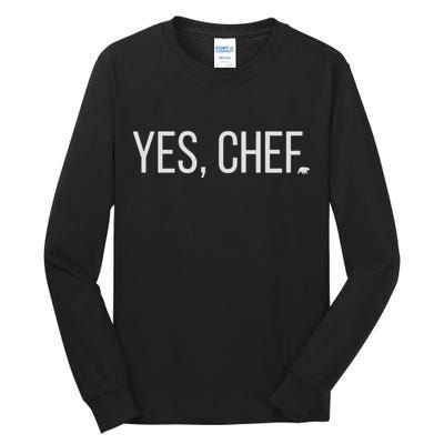 Yes Chef Foodie Carmy The Bear Tall Long Sleeve T-Shirt