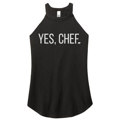 Yes Chef Foodie Carmy The Bear Women's Perfect Tri Rocker Tank