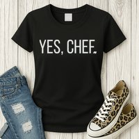 Yes Chef Foodie Carmy The Bear Womens T-Shirt
