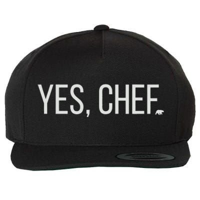 Yes Chef Foodie Carmy The Bear Wool Snapback Cap