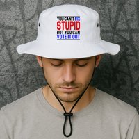 You Can't Fix Stupid But You Can Vote It Out Bucket Hat
