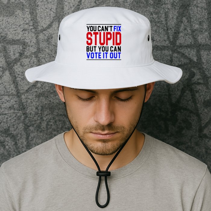 You Can't Fix Stupid But You Can Vote It Out Bucket Hat
