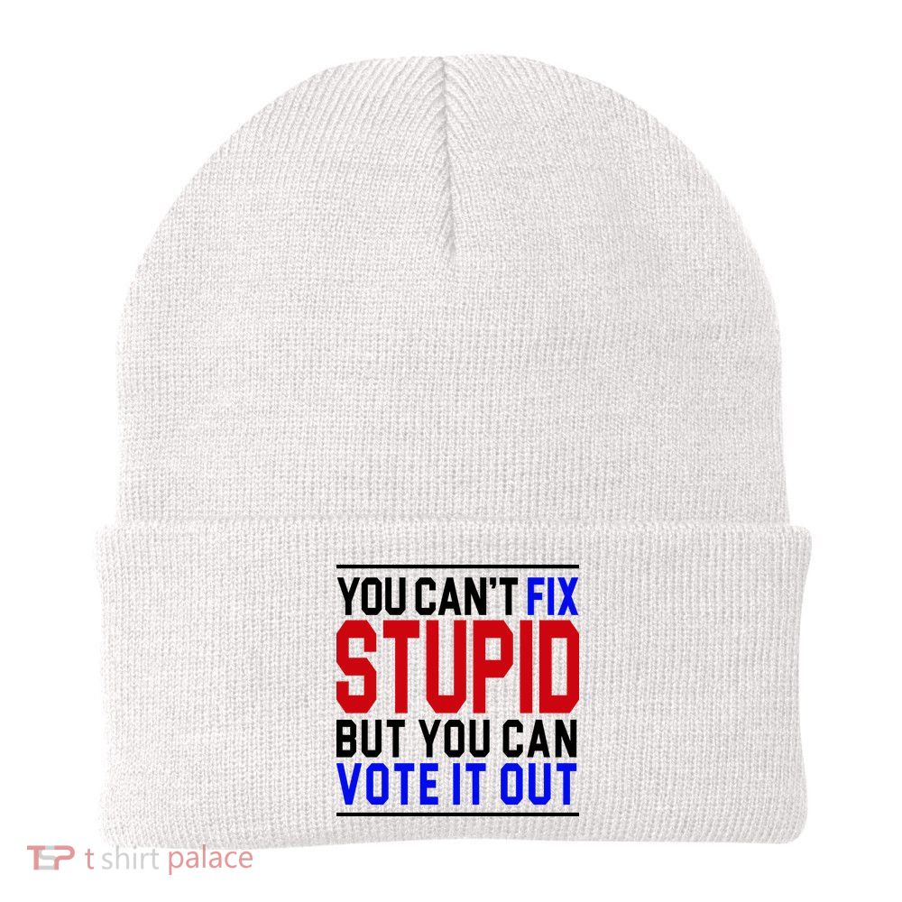 You Can't Fix Stupid But You Can Vote It Out Beanie