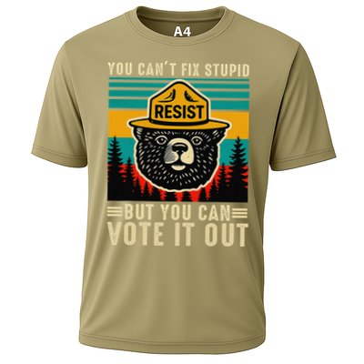 You Cant Fix Stupid But You Can Vote It Out Cooling Performance Crew T-Shirt