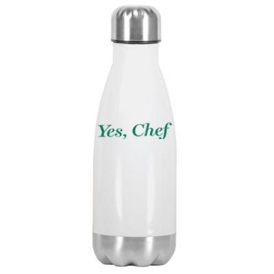 Yes Chef Funny Stainless Steel Insulated Water Bottle