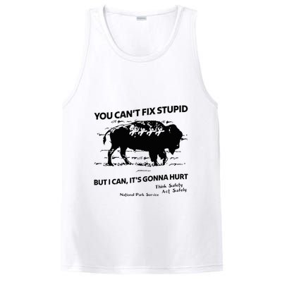You Can’T Fix Stupid But I Can ItS Gonna Hurt Funny Quote PosiCharge Competitor Tank
