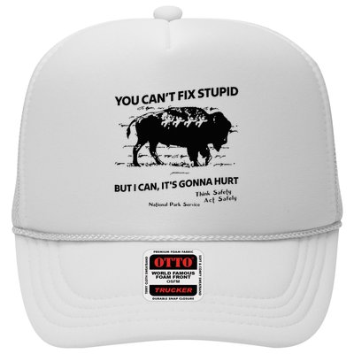 You Can’T Fix Stupid But I Can ItS Gonna Hurt Funny Quote Trucker Hat