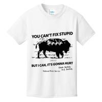 You Can’T Fix Stupid But I Can ItS Gonna Hurt Funny Quote Kids T-Shirt