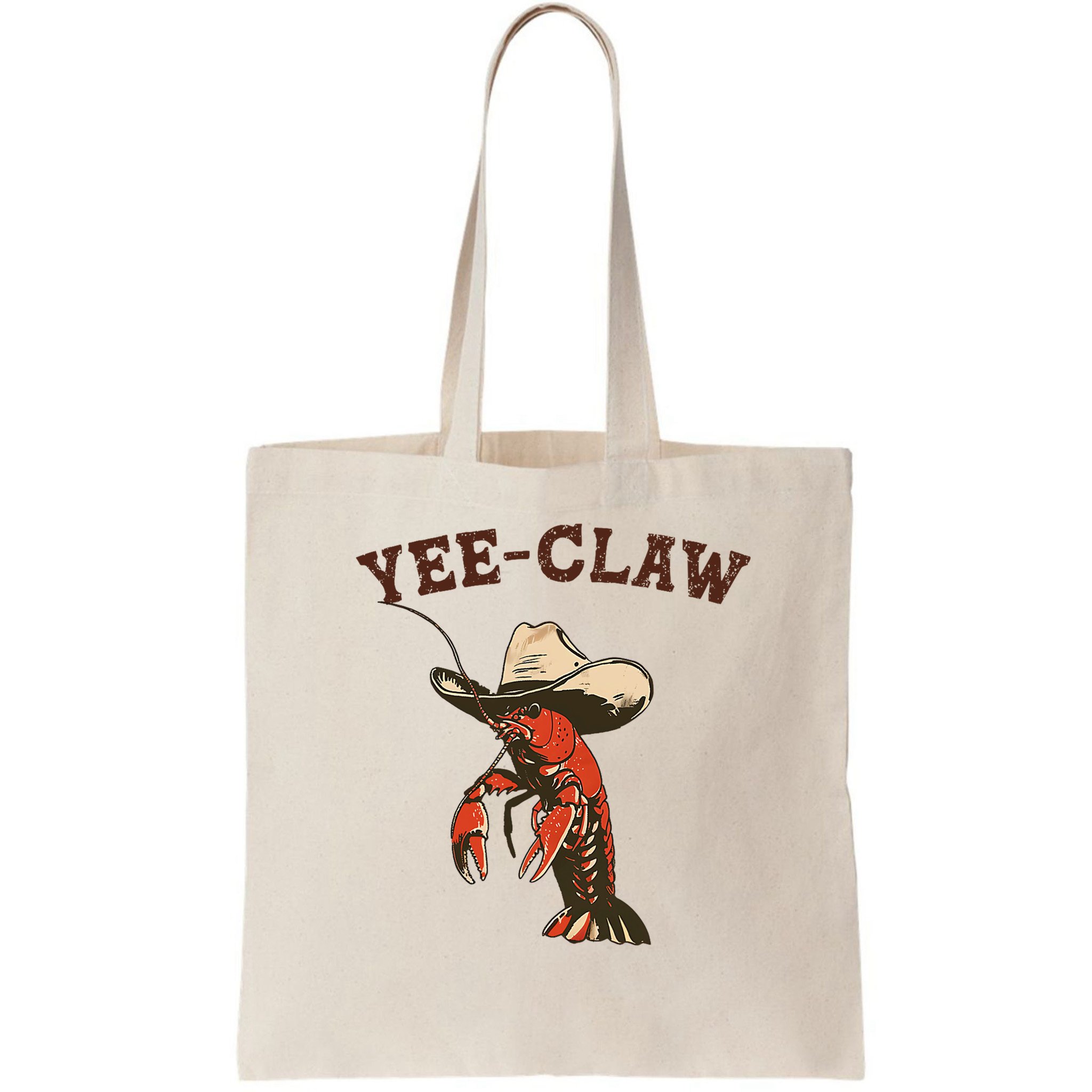 Yee Claw! Funny Crawfish Cajun Seafood Festival Bag
