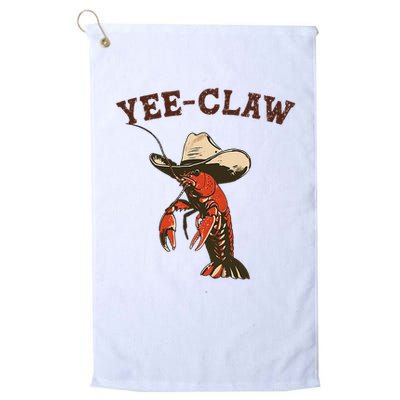 Yee Claw! Funny Crawfish Cajun Seafood Festival Golf Towel