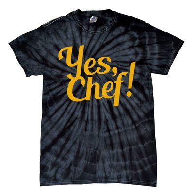 Yes Chef Funny Novelty Tie-Dye T-Shirt