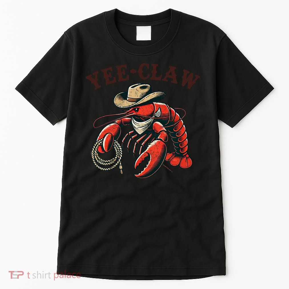 Yee Claw! Funny Crawfish Cajun Seafood Festival Tall T-Shirt