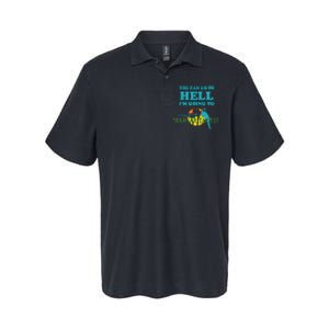 You Can Go To Hell Im Going To Margaritaville Softstyle Adult Sport Polo