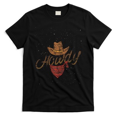 Yeehaw Cowboy Gifts Texas Rodeo Bull 's Western Black T-Shirt
