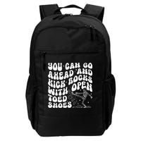 You Can Go Ahead And Kick Rocks With Open Toed Funny Backpack