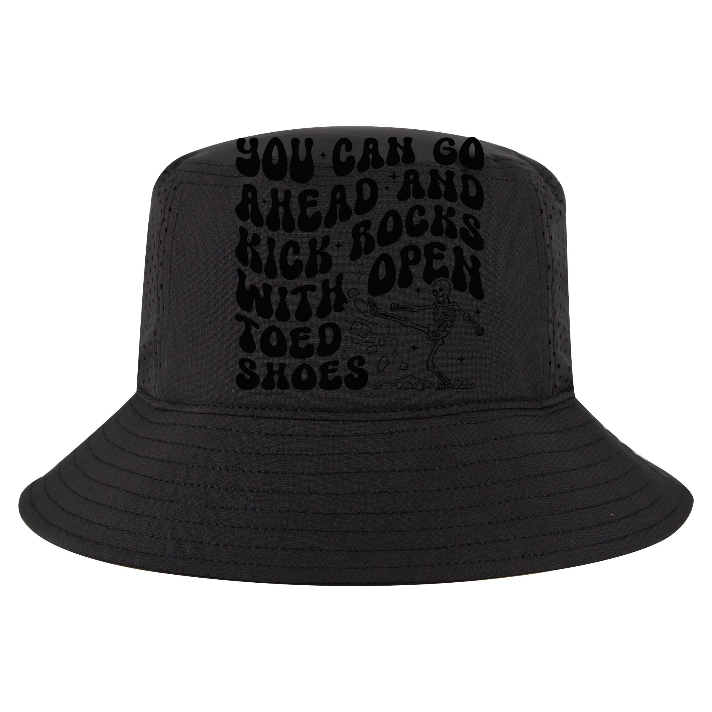 You Can Go Ahead And Kick Rocks With Open Toed Funny Cooling Performance Long Sleeve Crew