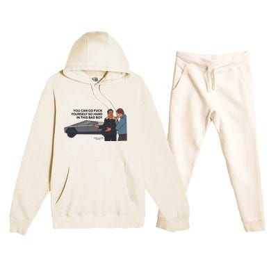 You Can Go Fuck Yourself So Hard In This Bad Boy Premium Hooded Sweatsuit Set