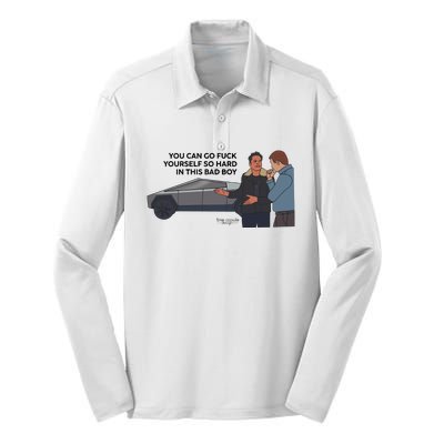 You Can Go Fuck Yourself So Hard In This Bad Boy Silk Touch Performance Long Sleeve Polo