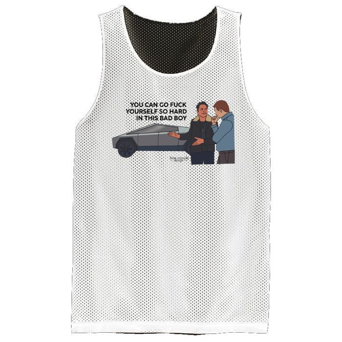 You Can Go Fuck Yourself So Hard In This Bad Boy Mesh Reversible Basketball Jersey Tank