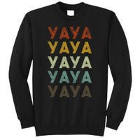 Yaya Cute Grandma Gift Grandmother Sweatshirt