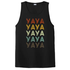 Yaya Cute Grandma Gift Grandmother PosiCharge Competitor Tank