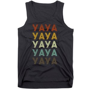 Yaya Cute Grandma Gift Grandmother Tank Top