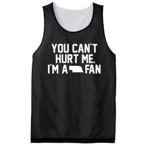 You CanT Hurt Me IM A Fan Mesh Reversible Basketball Jersey Tank