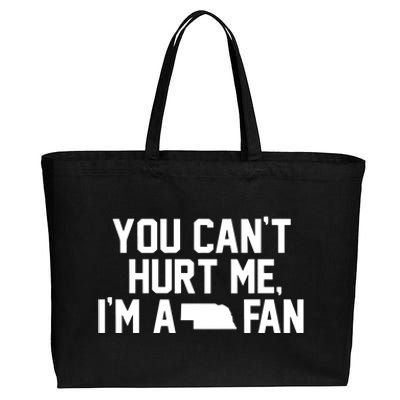 You CanT Hurt Me IM A Fan Cotton Canvas Jumbo Tote