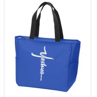 Yeshua Cross Hebrew Name Of Jesus Christian Worship Zip Tote Bag