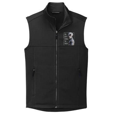 You Can't Handle The Truth Grey Alien Roswell Area 51 Collective Smooth Fleece Vest