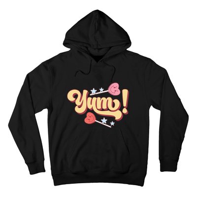 Yum Canđy Heart Gift For Valentine Day Hoodie