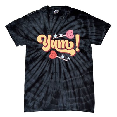 Yum Canđy Heart Gift For Valentine Day Tie-Dye T-Shirt