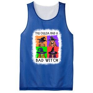 You Coulda Had A Bad Witch Halloween Basic Witch Lover Funny Cool Gift Mesh Reversible Basketball Jersey Tank