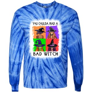 You Coulda Had A Bad Witch Halloween Basic Witch Lover Funny Cool Gift Tie-Dye Long Sleeve Shirt