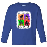 You Coulda Had A Bad Witch Halloween Basic Witch Lover Funny Cool Gift Toddler Long Sleeve Shirt