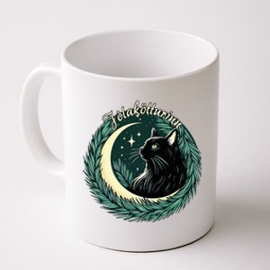 Yule Cat Jolakotturinn Icelandic Christmas Cat Love Feline  Coffee Mug