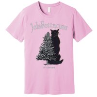 Yule Cat Jolakotturinn Icelandic Christmas Cat Premium T-Shirt