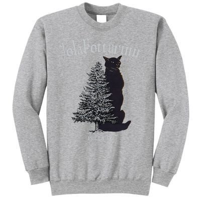 Yule Cat Jolakotturinn Icelandic Christmas Cat Sweatshirt