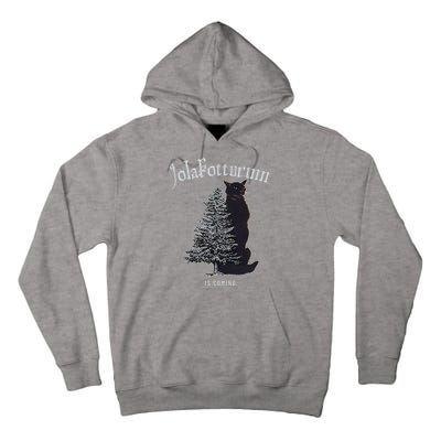 Yule Cat Jolakotturinn Icelandic Christmas Cat Tall Hoodie