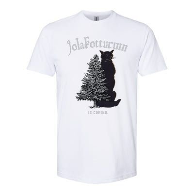 Yule Cat Jolakotturinn Icelandic Christmas Cat Softstyle CVC T-Shirt