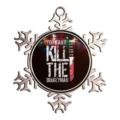 You Cant Kill The Boogeyman Metallic Star Ornament